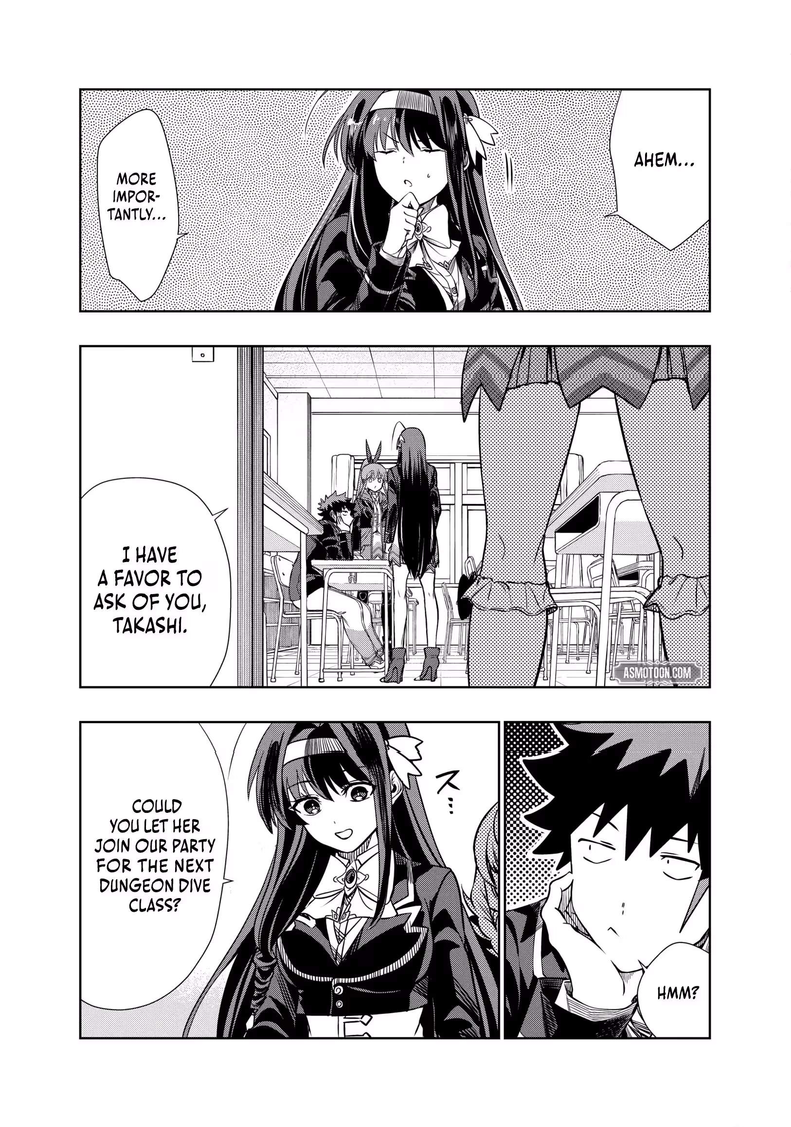 I was Transmigrated as the Bottom-Tier of the Dungeon Academy, but I have a Strategy Guide for Some Reason Chapter 32 page 14