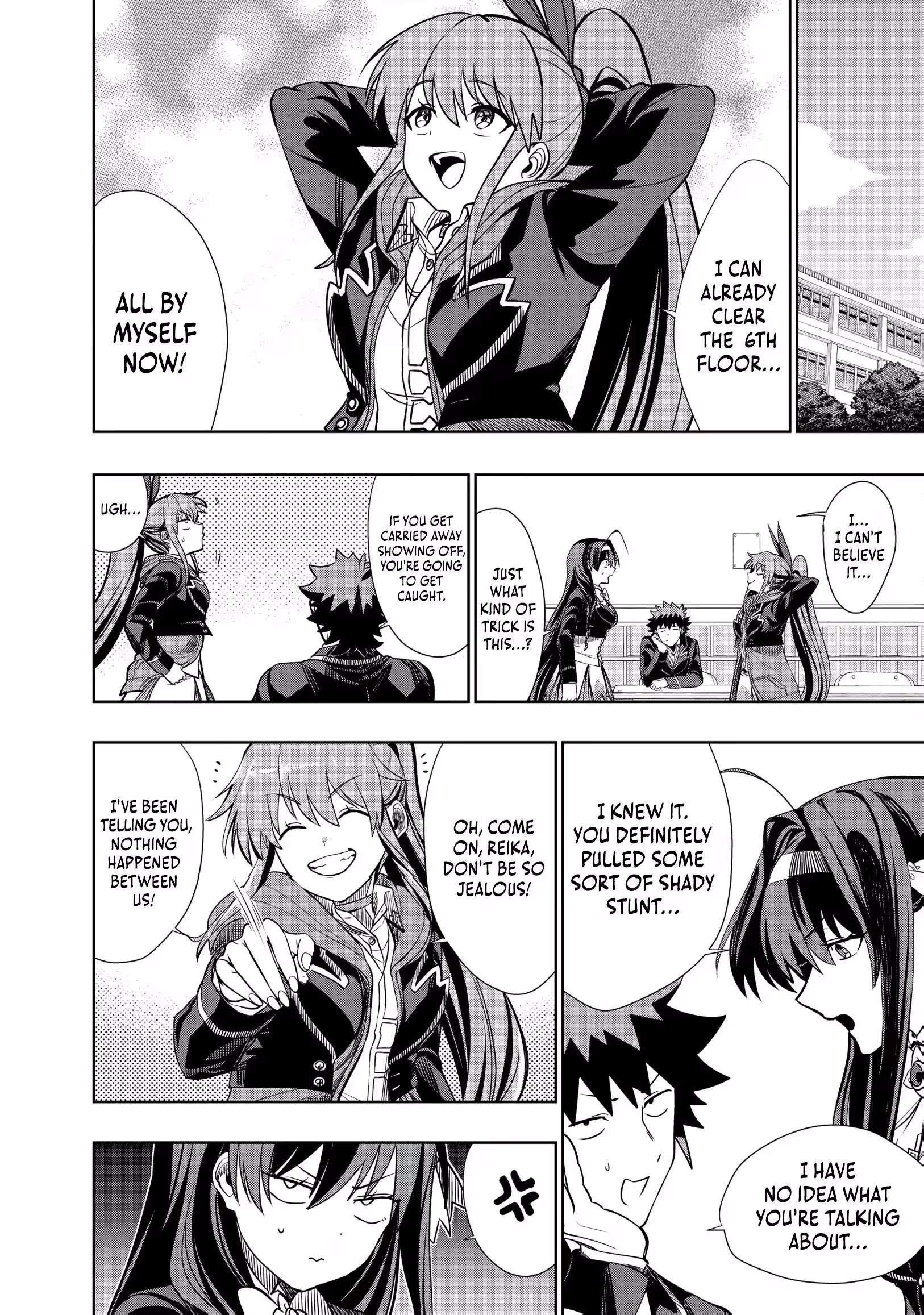 I was Transmigrated as the Bottom-Tier of the Dungeon Academy, but I have a Strategy Guide for Some Reason Chapter 32 page 13