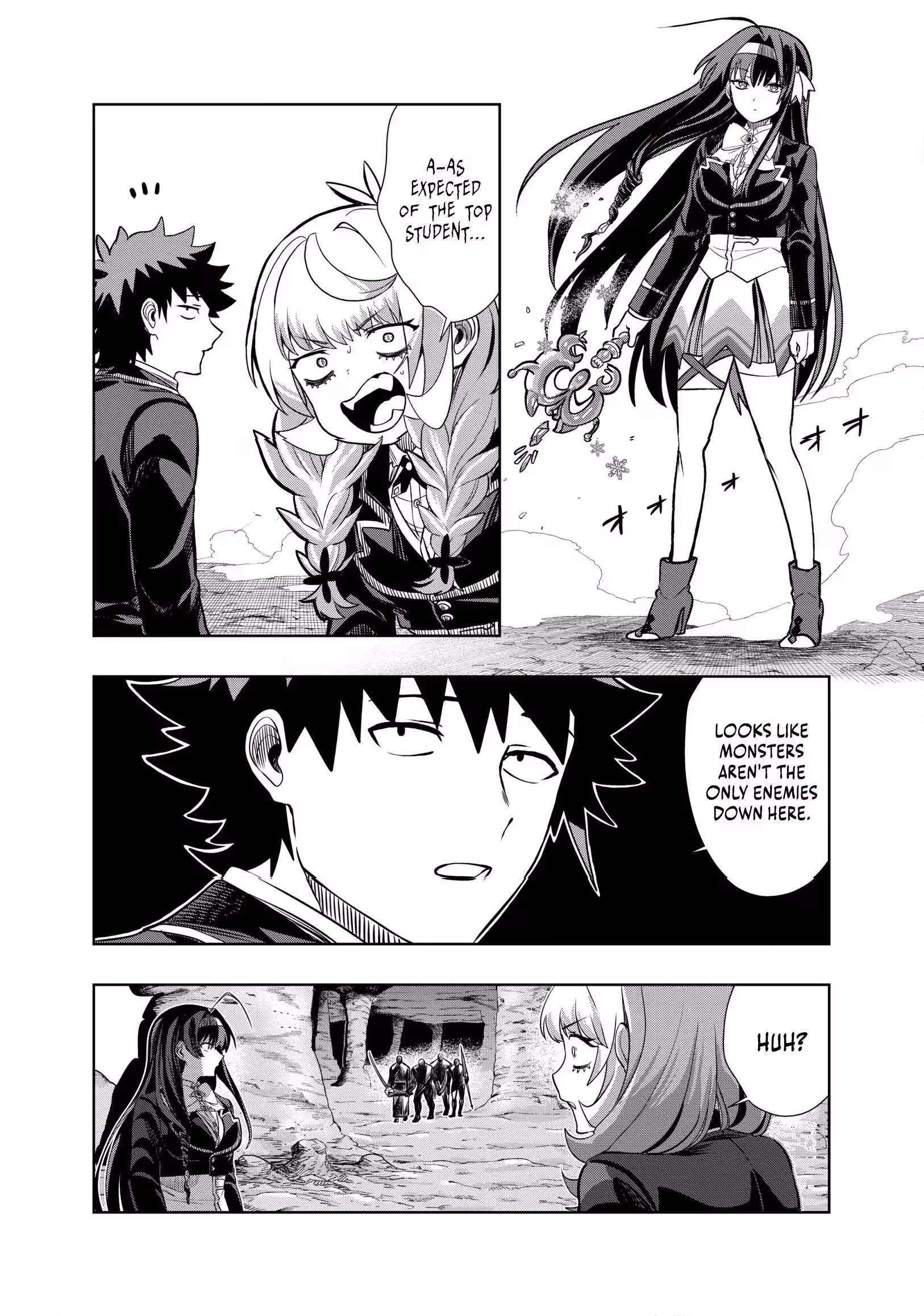 I was Transmigrated as the Bottom-Tier of the Dungeon Academy, but I have a Strategy Guide for Some Reason Chapter 32 page 21