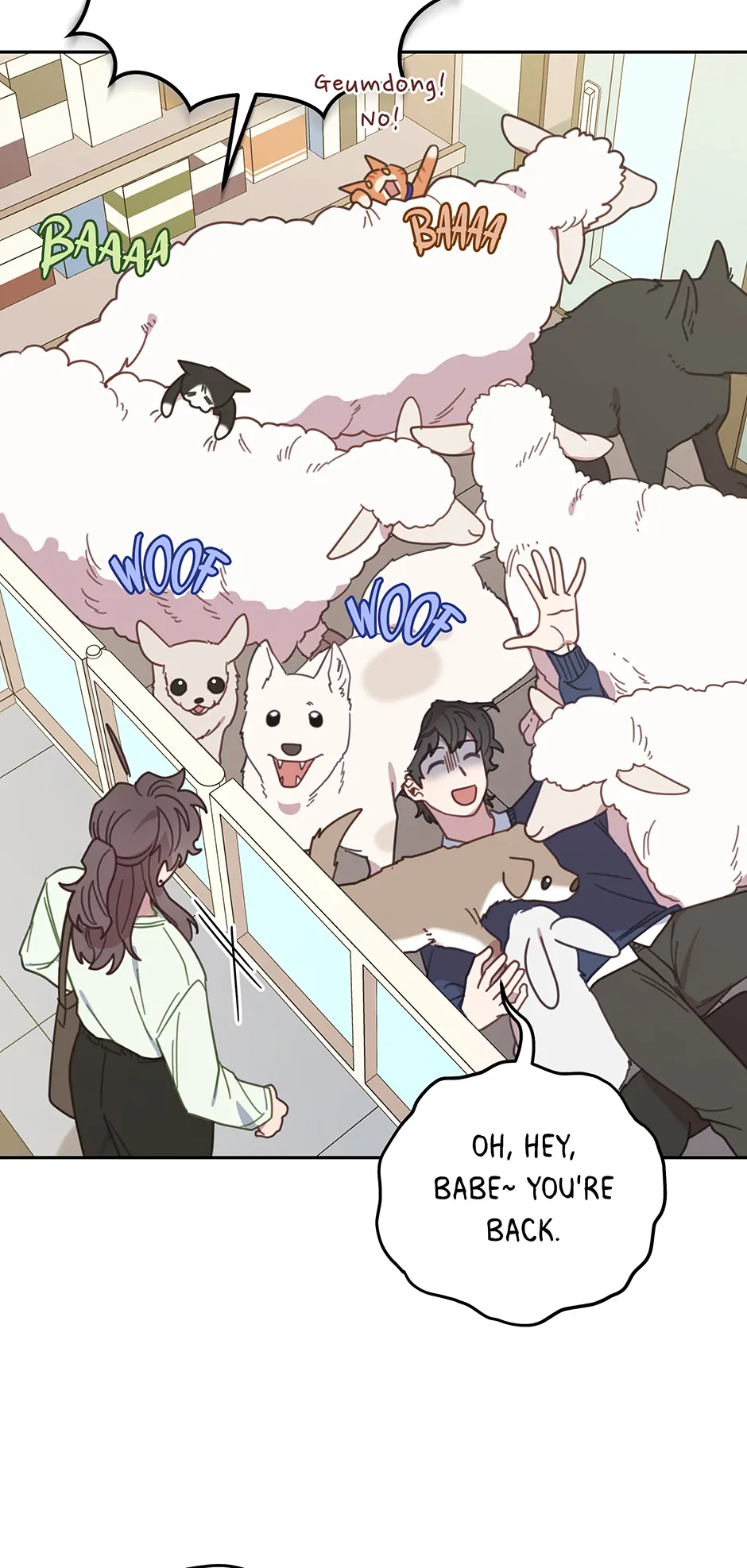 An animal hospital in the border area Chapter 152 page 54