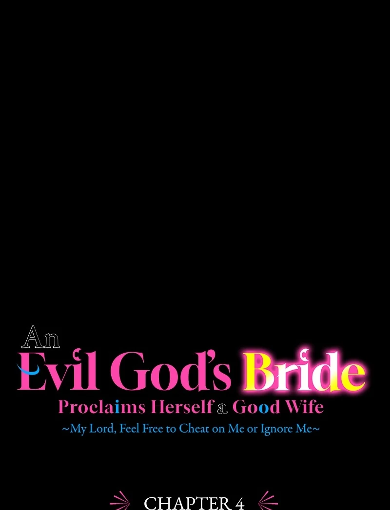 An Evil God’s Bride Proclaims Herself a Good Wife ~My Lord, Feel Free to Cheat on Me or Ignore Me~ (Official) Chapter 4 page 10