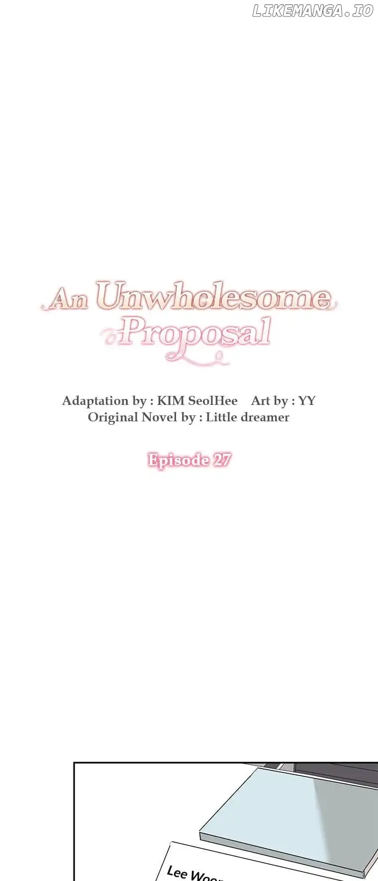 An Unwholesome Proposal Chapter 27 page 20