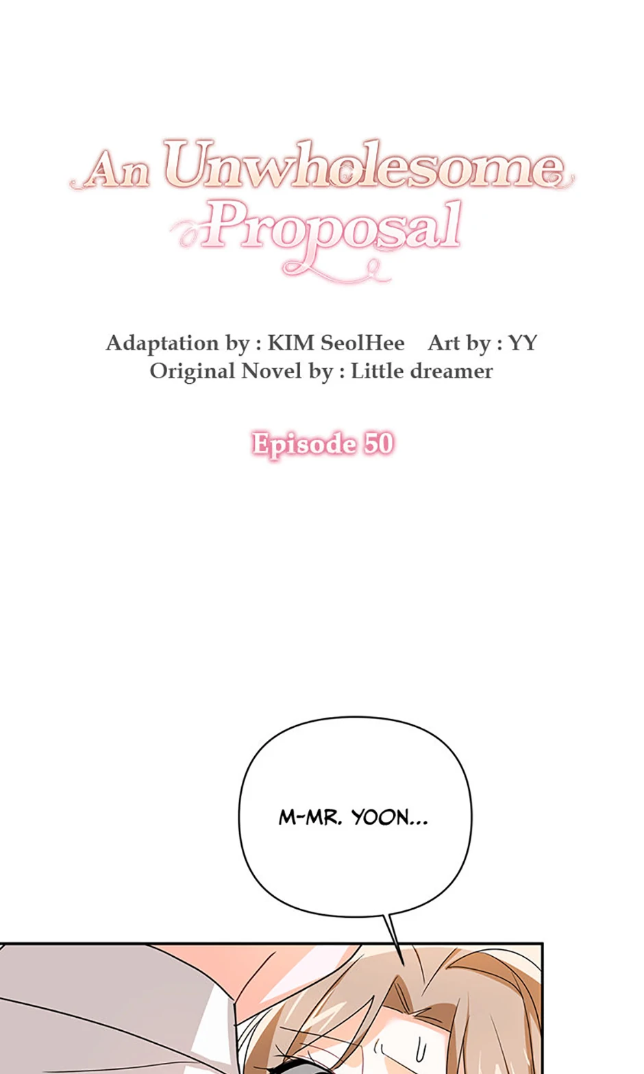 An Unwholesome Proposal Chapter 50 page 2