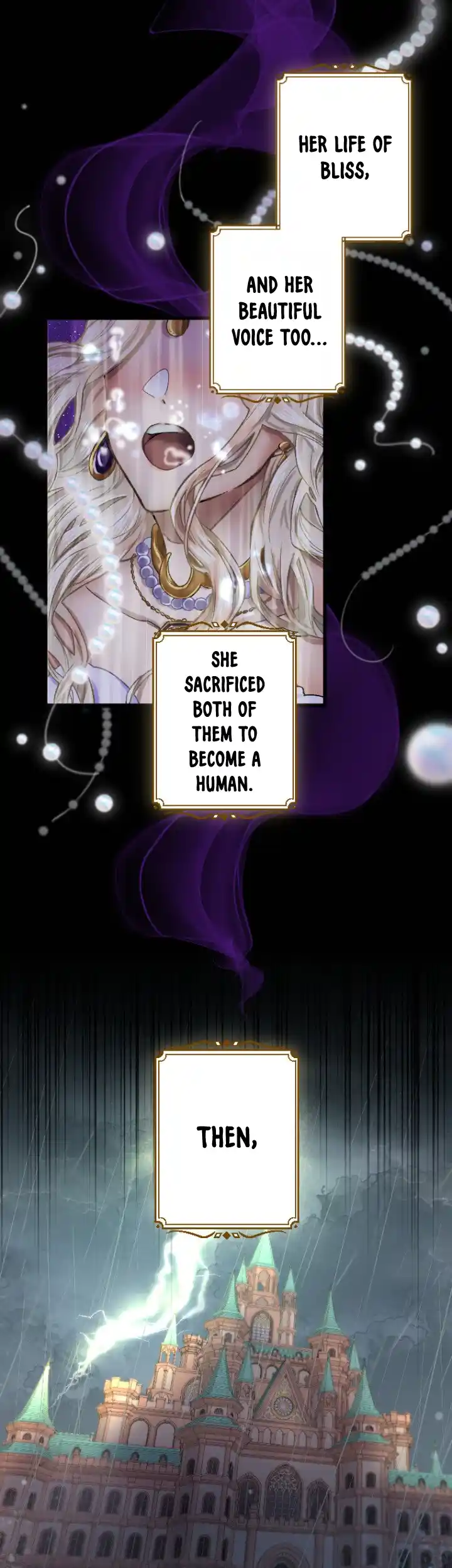 And so the mermaid became the villainess Chapter 1 page 8