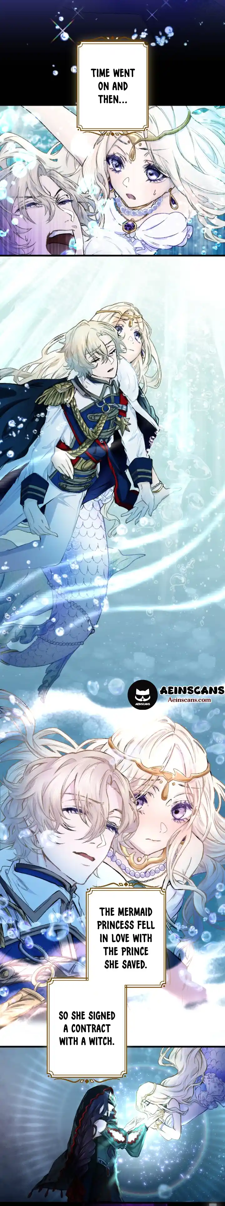 And so the mermaid became the villainess Chapter 1 page 7