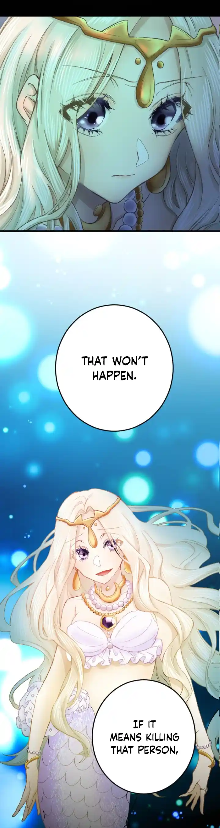 And so the mermaid became the villainess Chapter 1 page 20