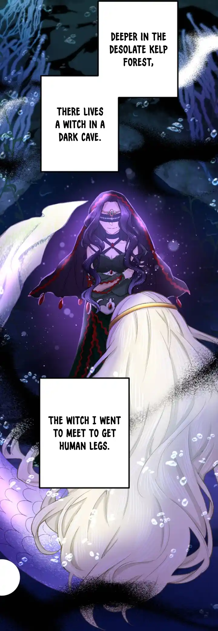 And so the mermaid became the villainess Chapter 1 page 24