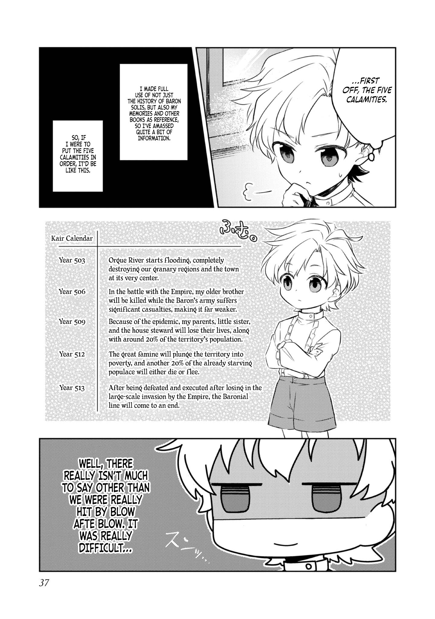 My Second Life... or So I Thought, but It’s Actually My Third Life ~Using My Knowledge of History and Domestic Policies to Change the Unfortunate History~ Chapter 1 page 38