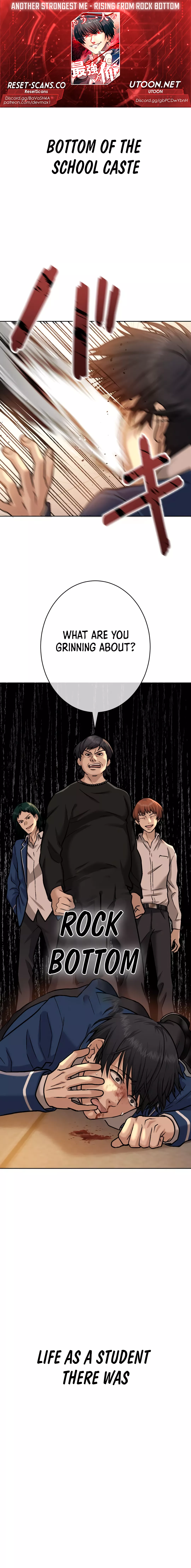 Another Strongest Me – Rising from Rock Bottom Chapter 1 page 2