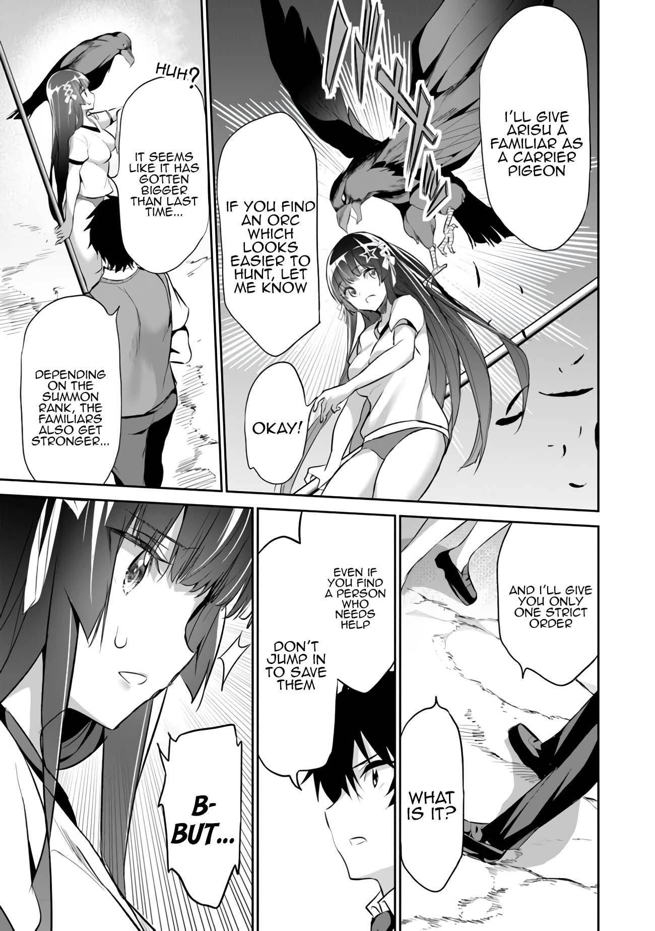 Another World Survival: Min-maxing my Support and Summoning Magic Chapter 8 page 20