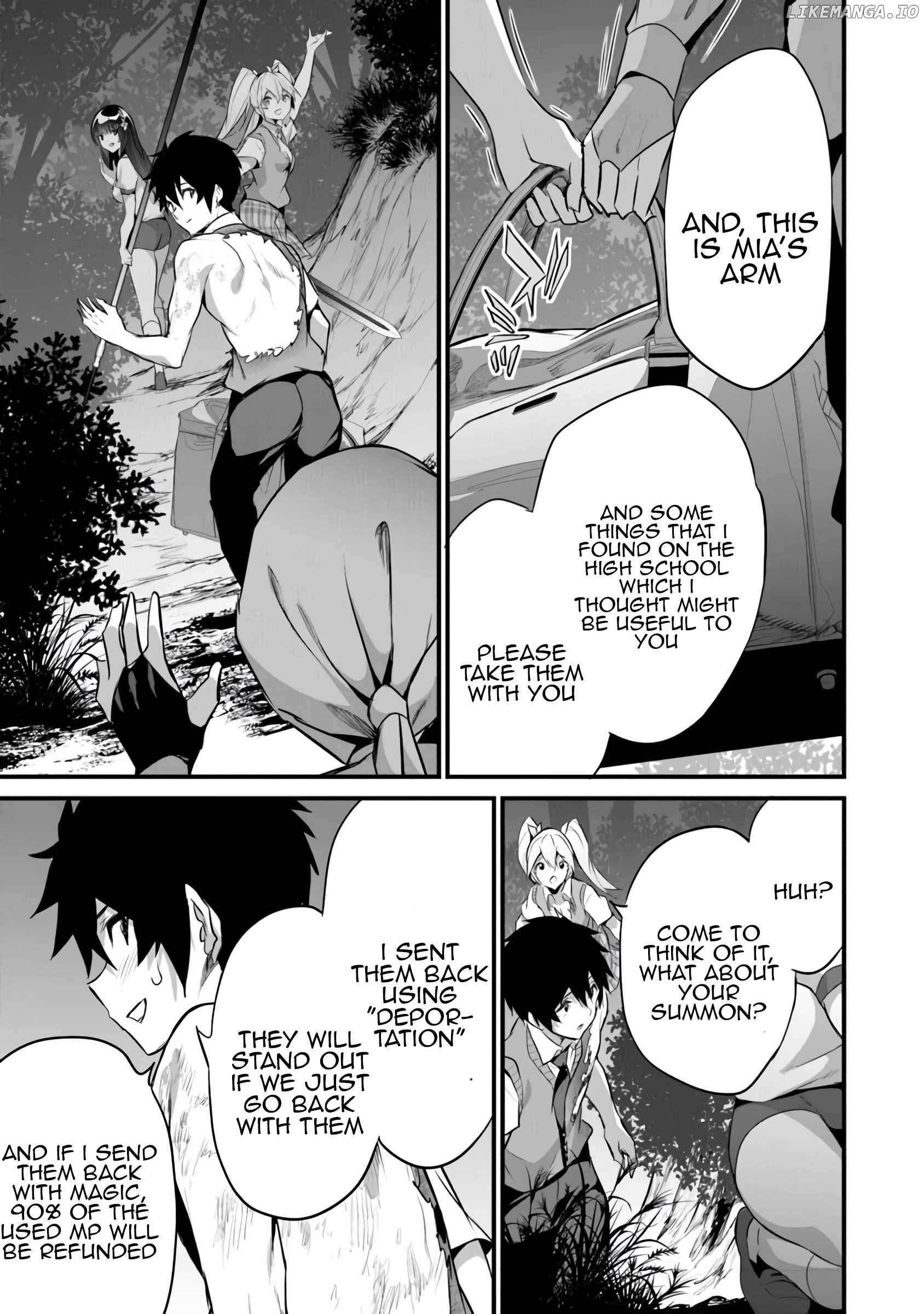 Another World Survival: Min-maxing my Support and Summoning Magic Chapter 38 page 12