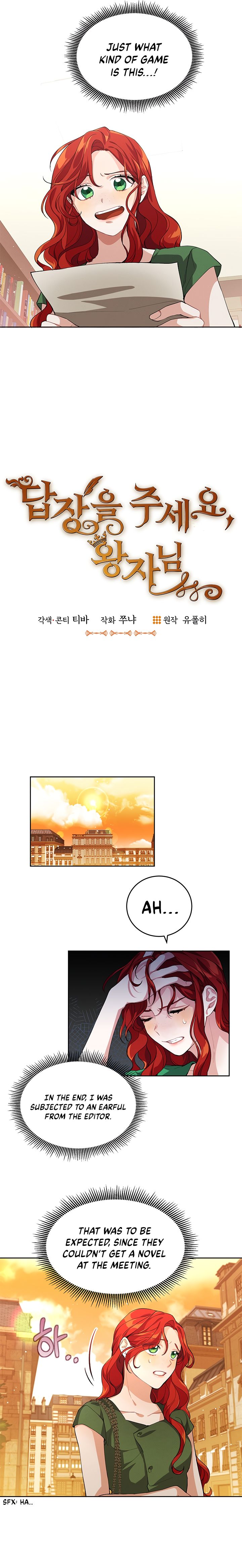 Answer Me, My Prince Chapter 3 page 5