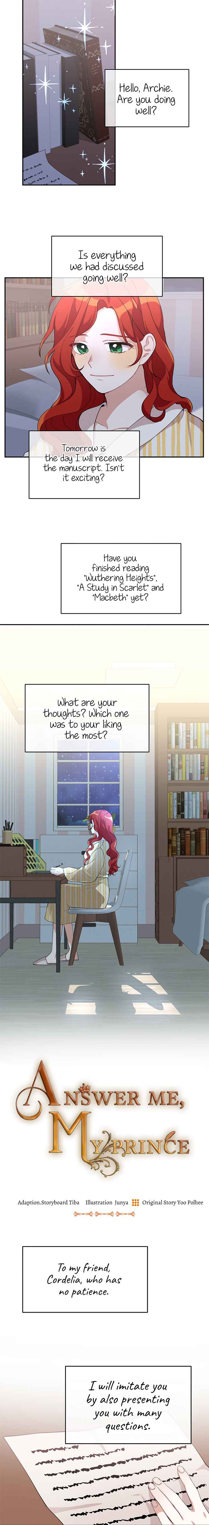 Answer Me, My Prince Chapter 9 page 2