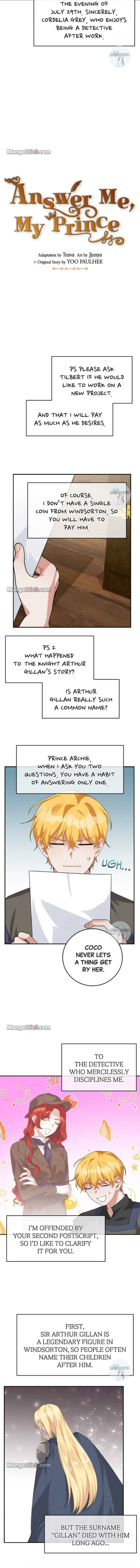 Answer Me, My Prince Chapter 61 page 5