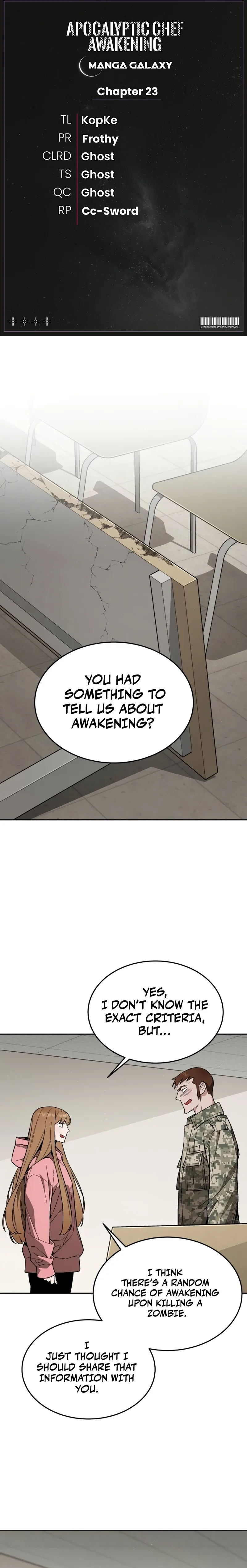 Apocalyptic Chef Awakening Chapter 23 page 2