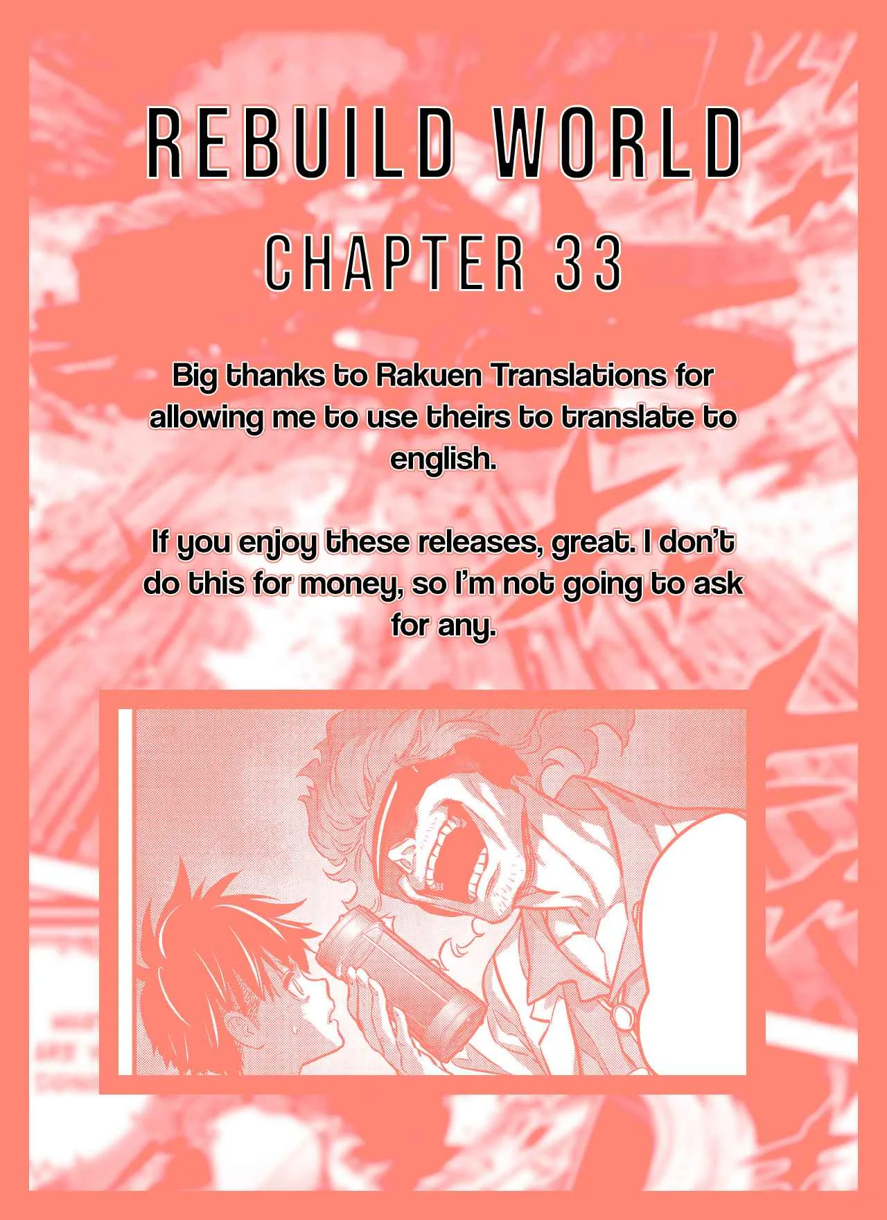 Rebuild World Chapter 33 page 1