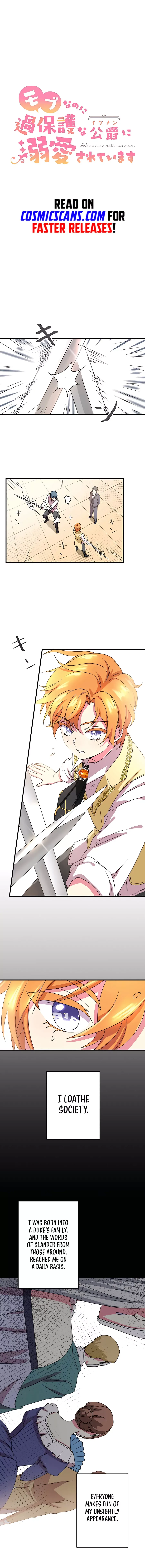 Even though I become a side character, I’m being adored by an overprotective duke Chapter 5 page 4
