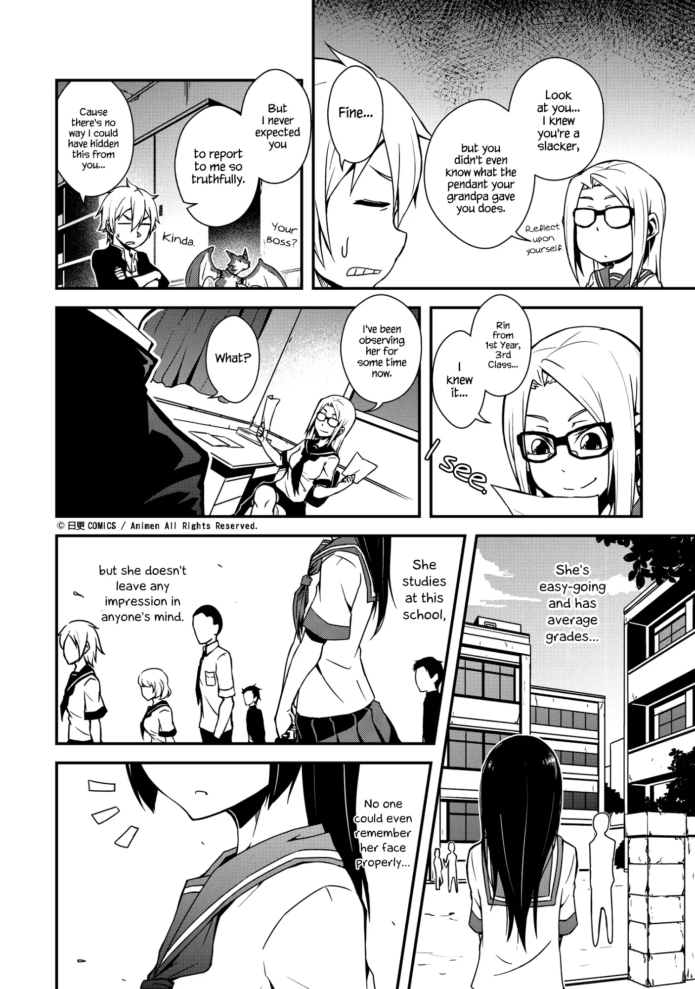 The Girl With Horns Chapter 2 page 6