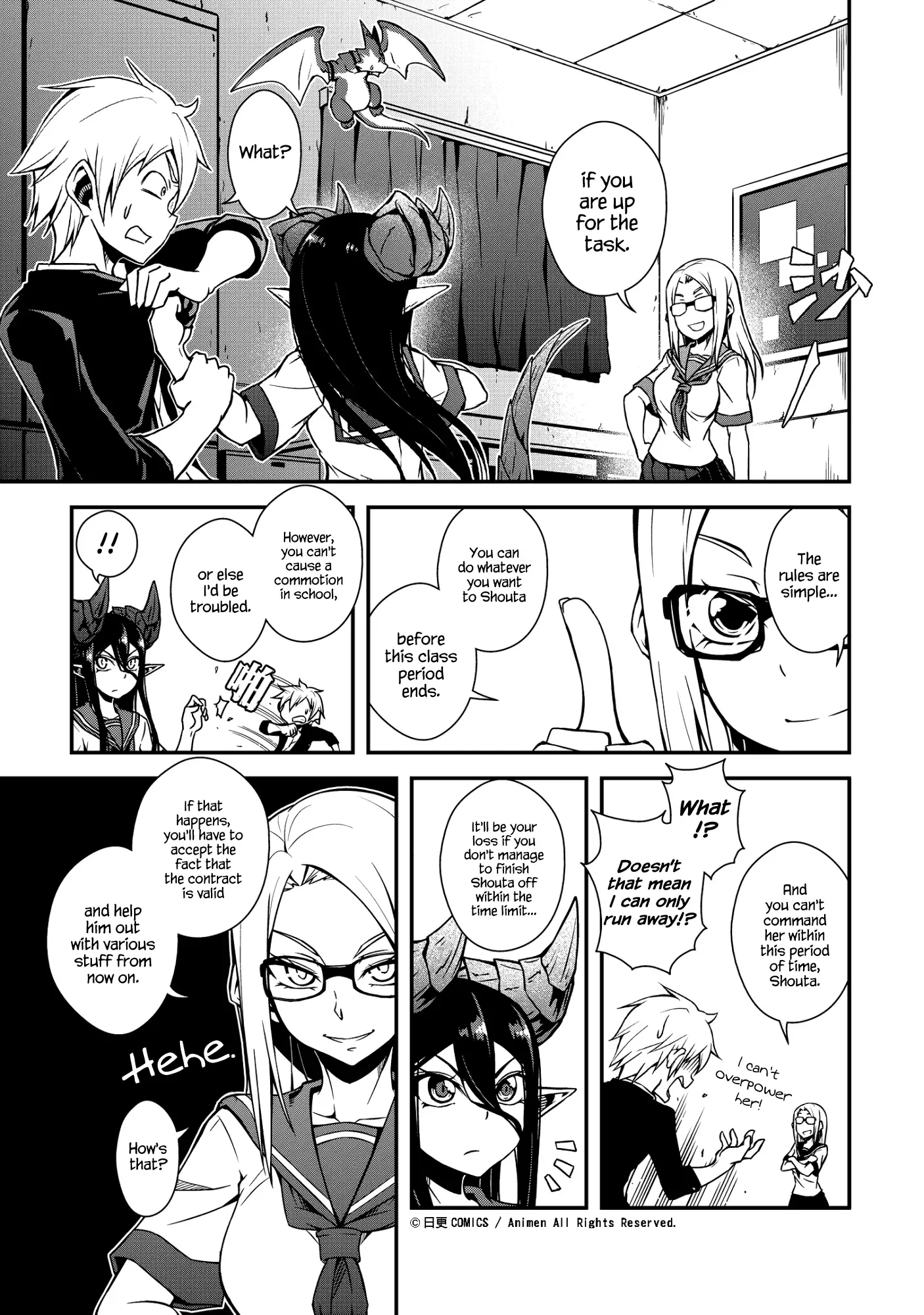 The Girl With Horns Chapter 2 page 9