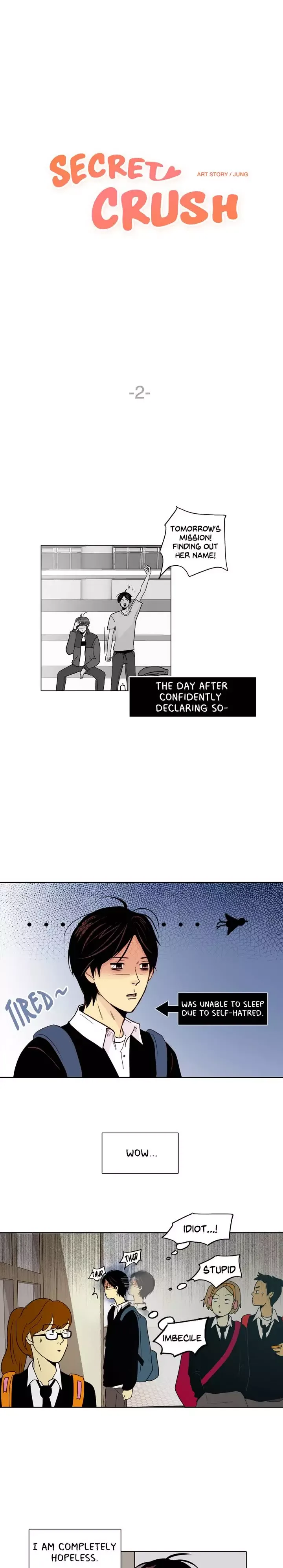 Secret Crush Chapter 2 page 1