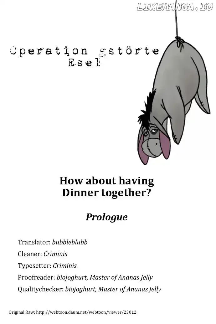 Shall We Have Dinner Tonight? Chapter 0.1 page 1