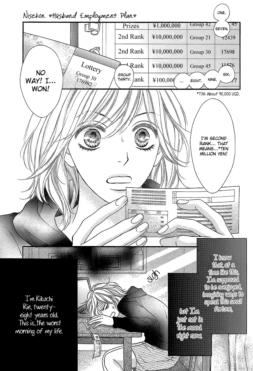 Nisekon - Danna Koyou Keikaku Chapter 1 page 2