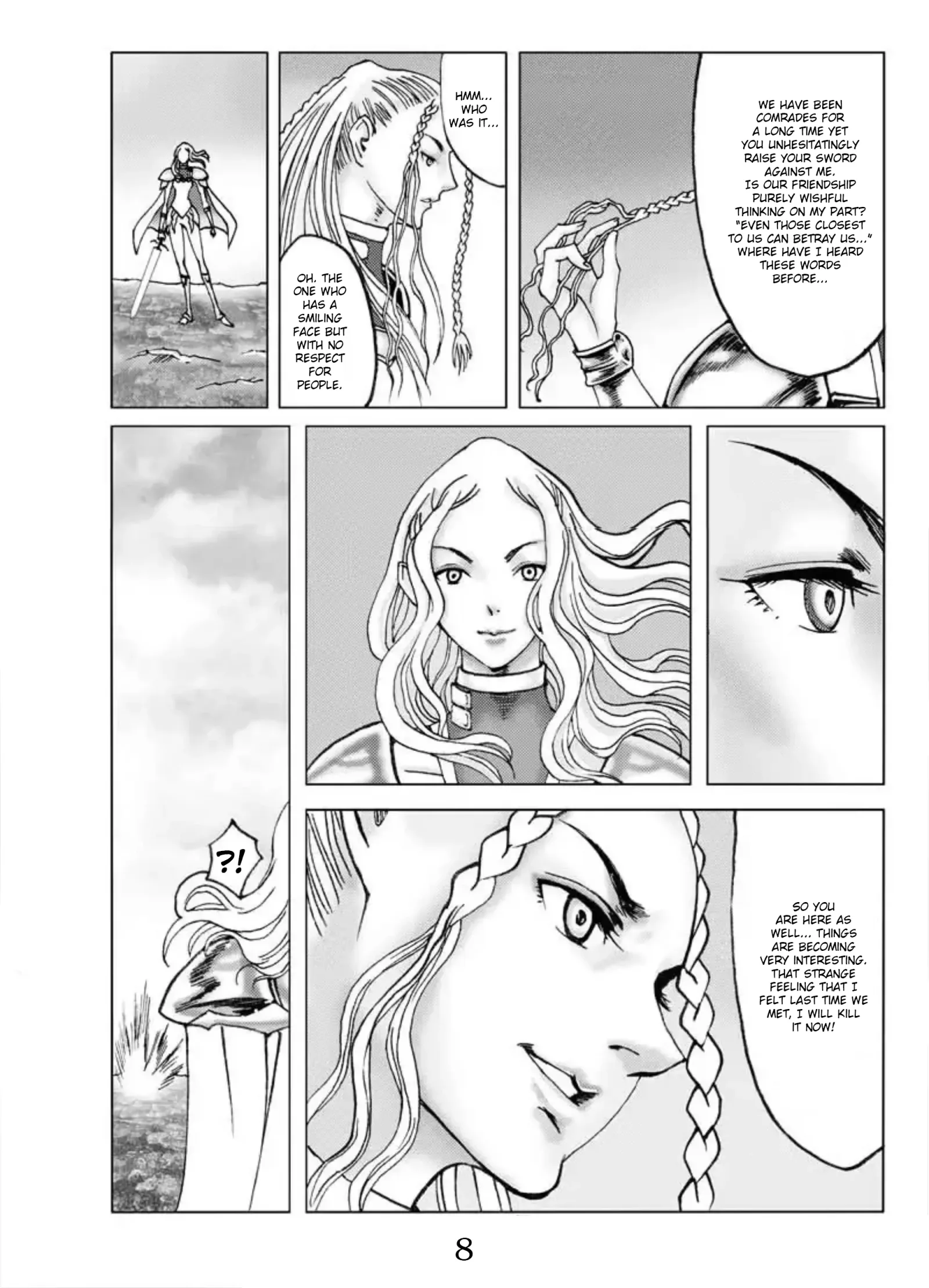 Claymore - The Warrior's Wedge (Doujinshi) Chapter 2 page 10