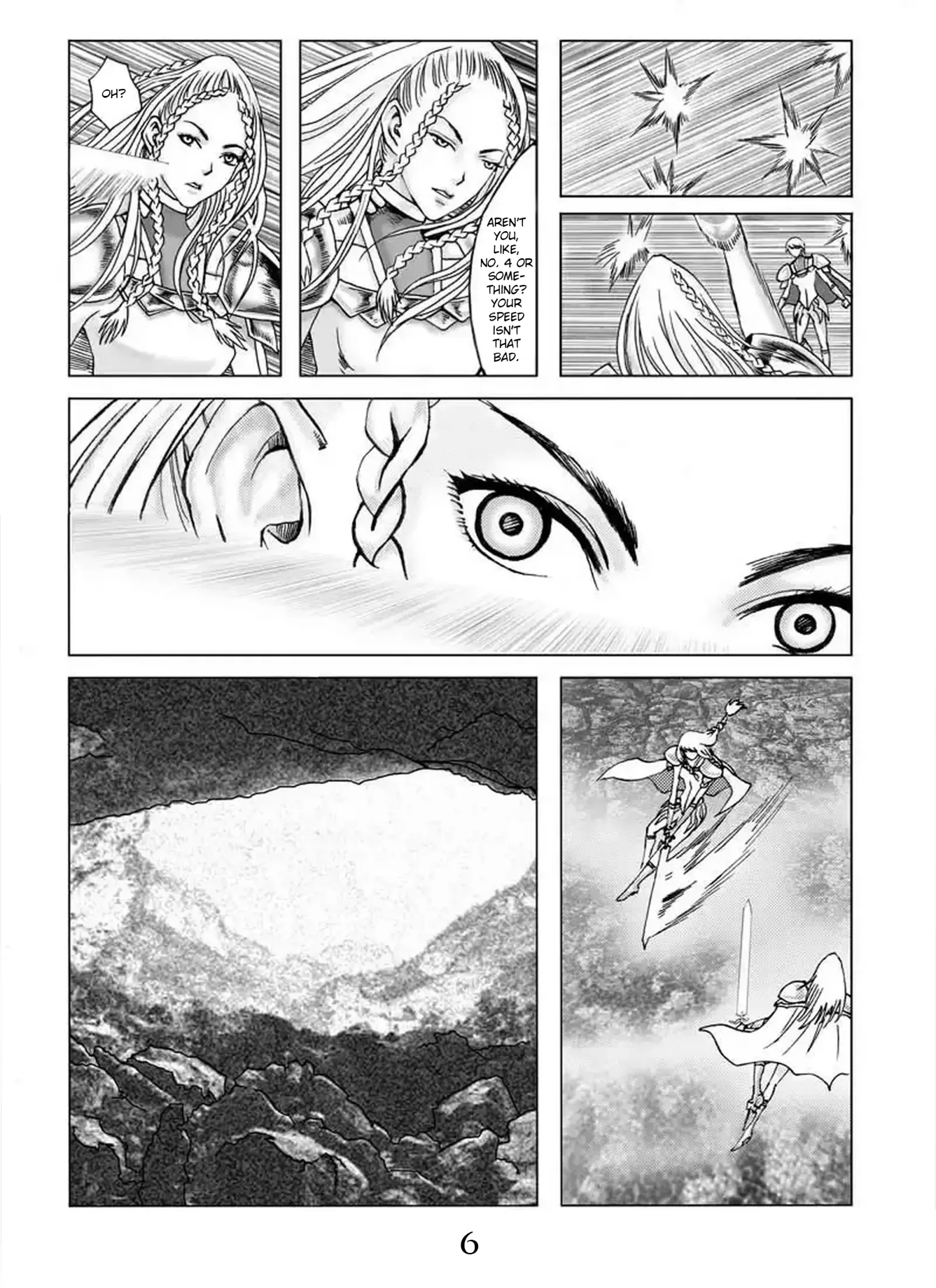 Claymore - The Warrior's Wedge (Doujinshi) Chapter 2 page 8