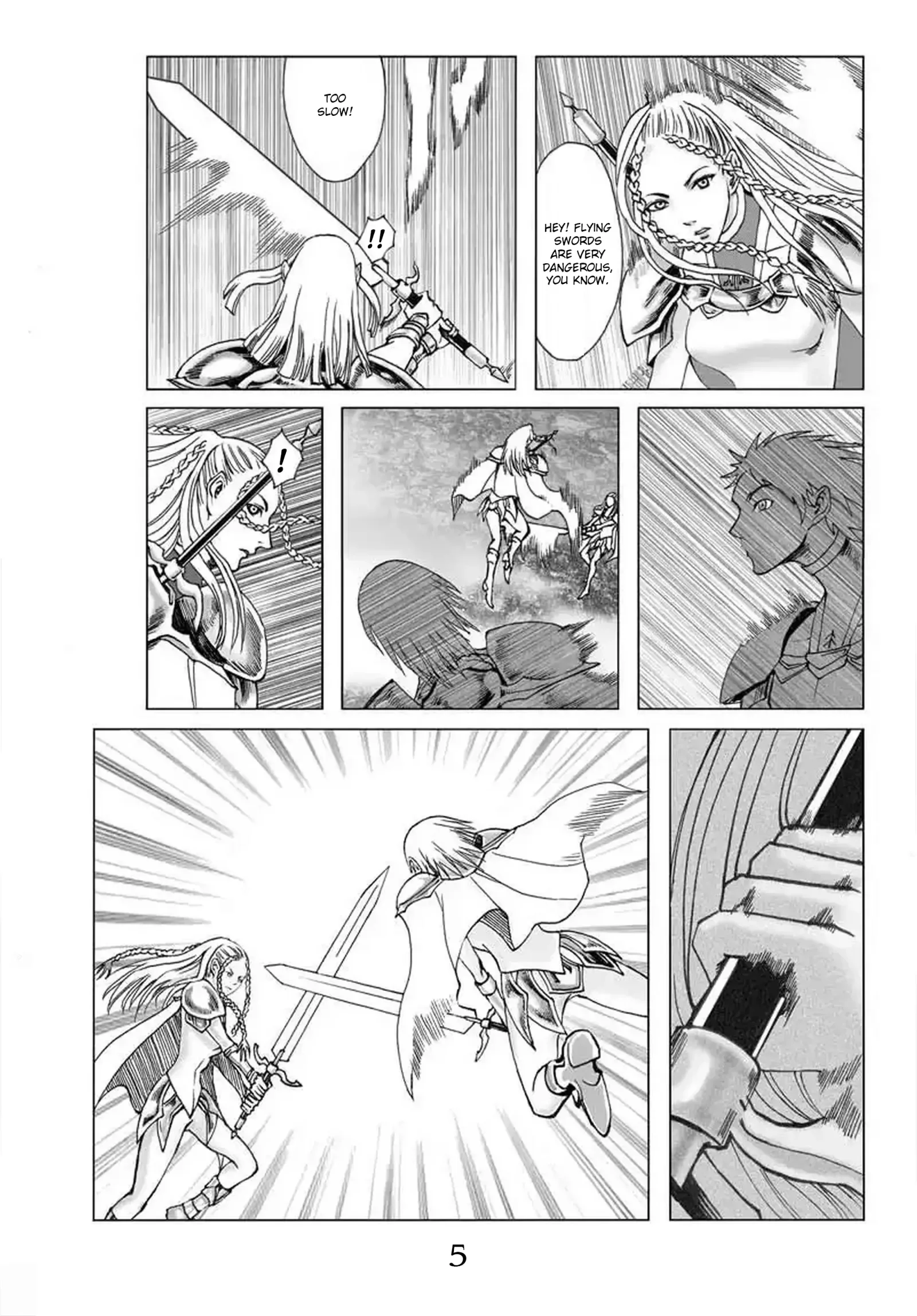 Claymore - The Warrior's Wedge (Doujinshi) Chapter 2 page 7