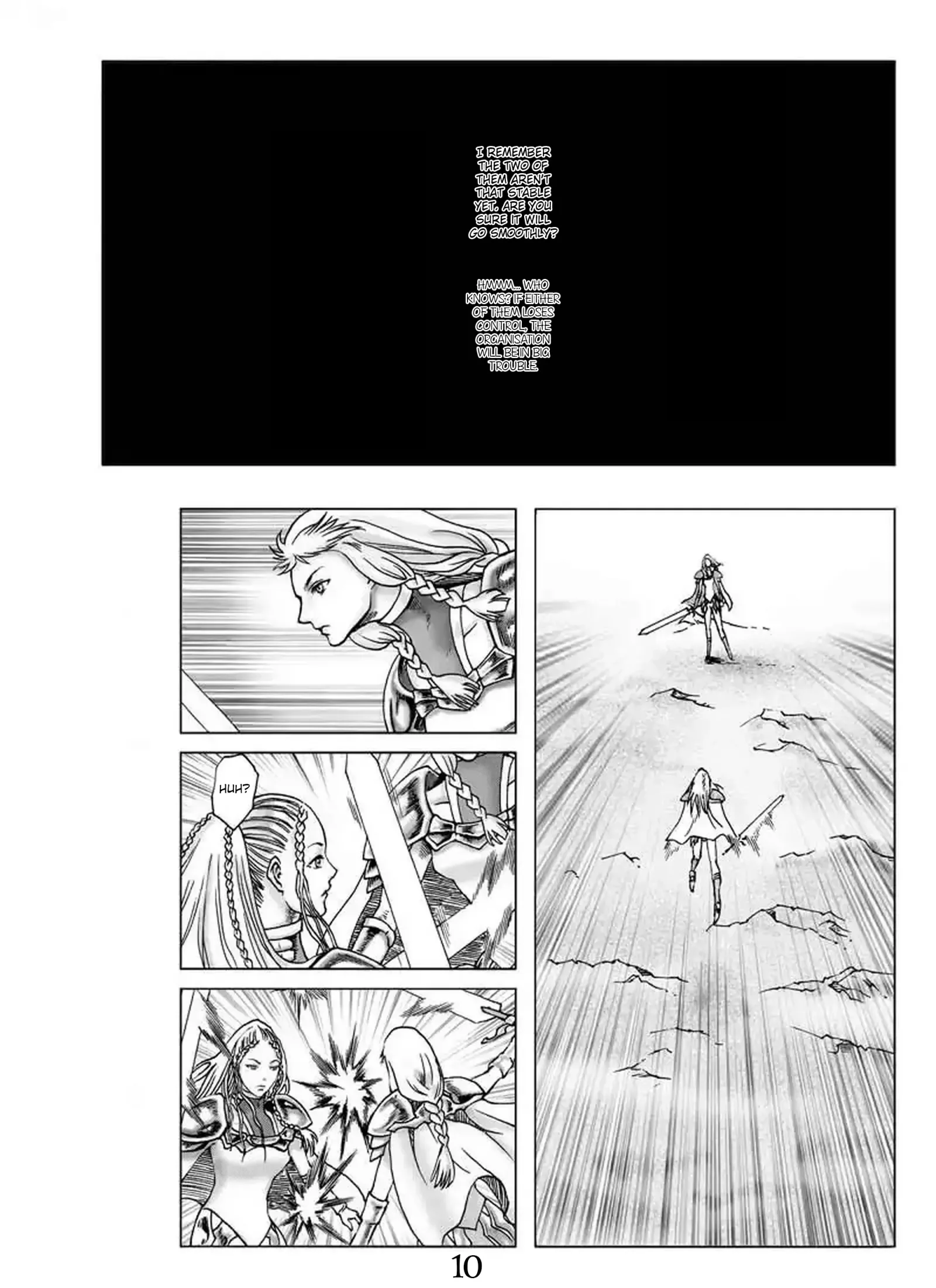 Claymore - The Warrior's Wedge (Doujinshi) Chapter 2 page 14