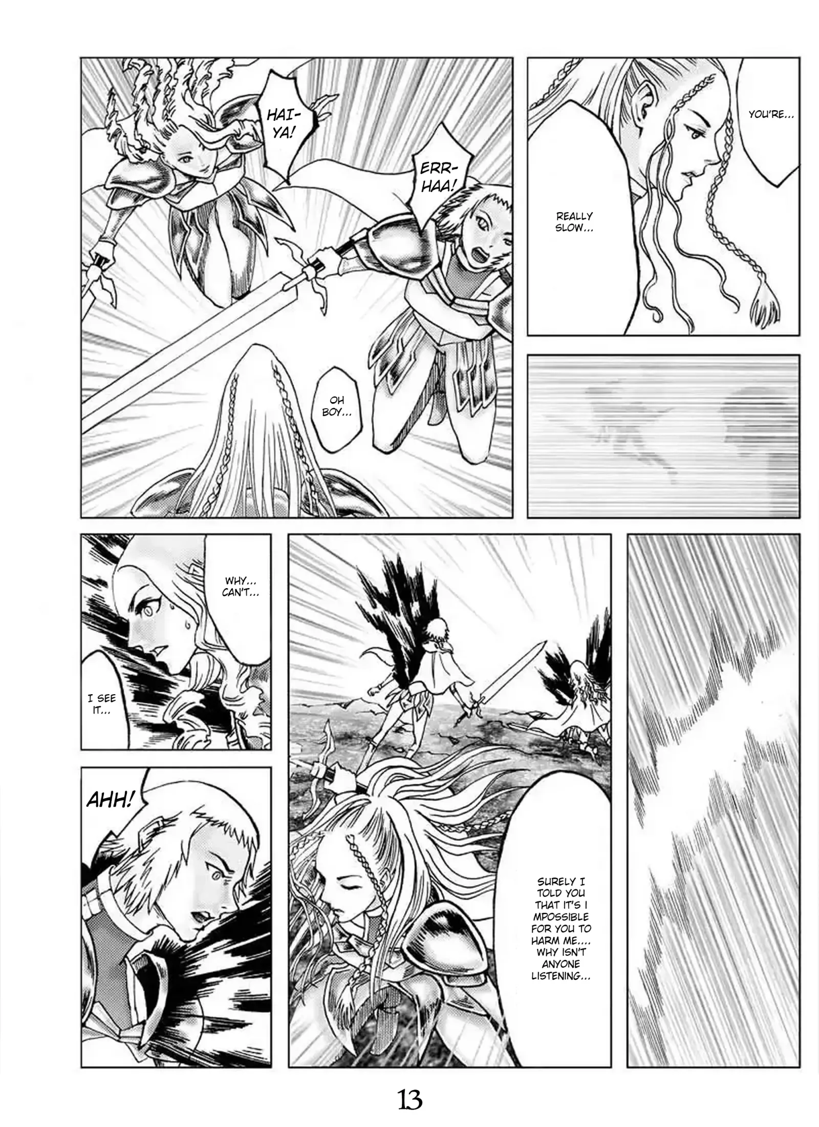 Claymore - The Warrior's Wedge (Doujinshi) Chapter 2 page 17