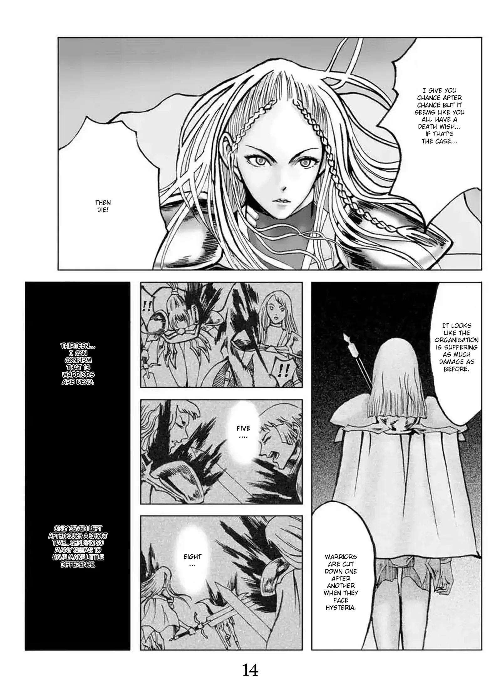 Claymore - The Warrior's Wedge (Doujinshi) Chapter 2 page 18