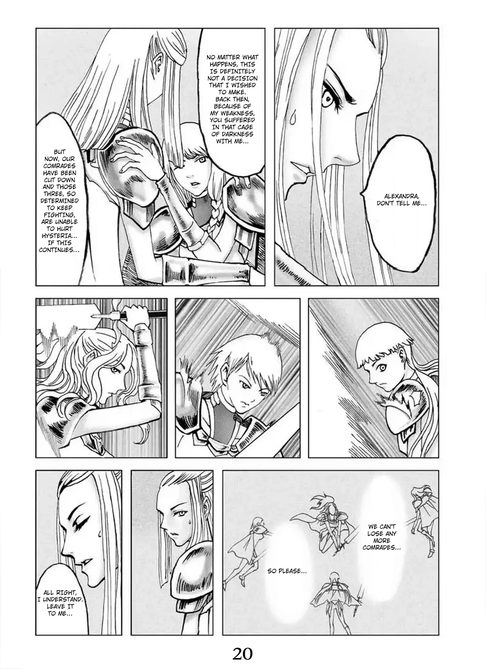 Claymore - The Warrior's Wedge (Doujinshi) Chapter 2 page 24