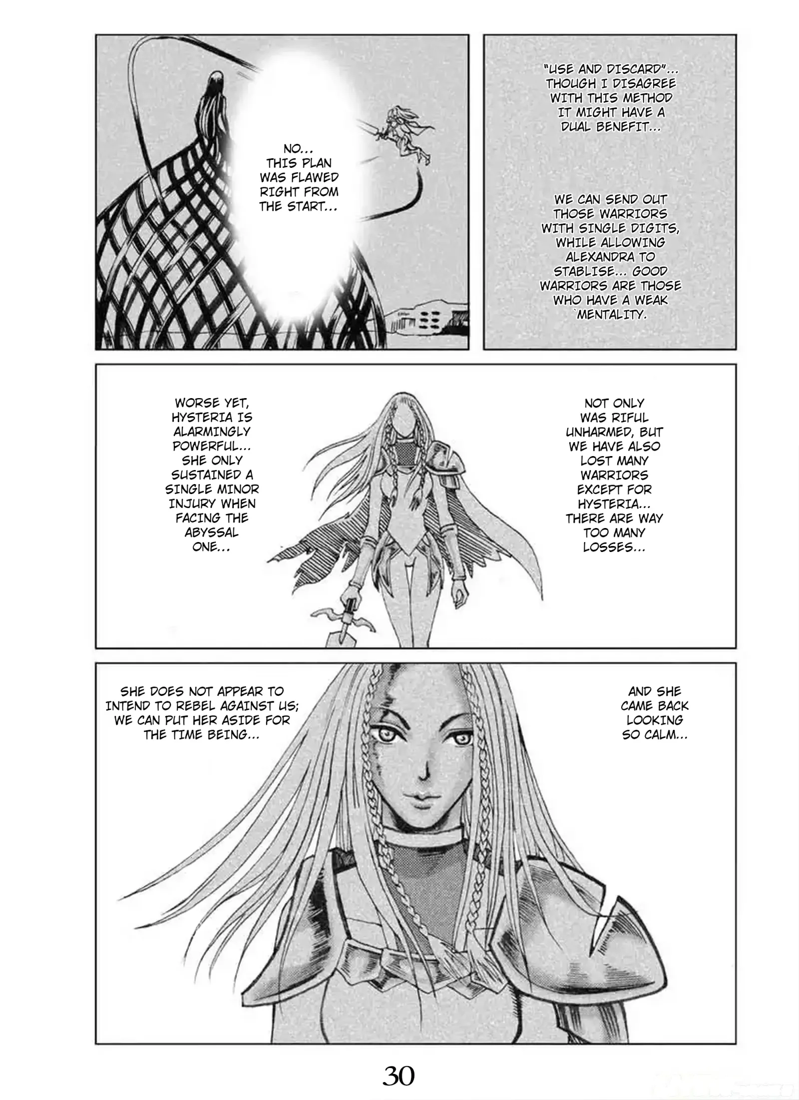 Claymore - The Warrior's Wedge (Doujinshi) Chapter 2 page 36