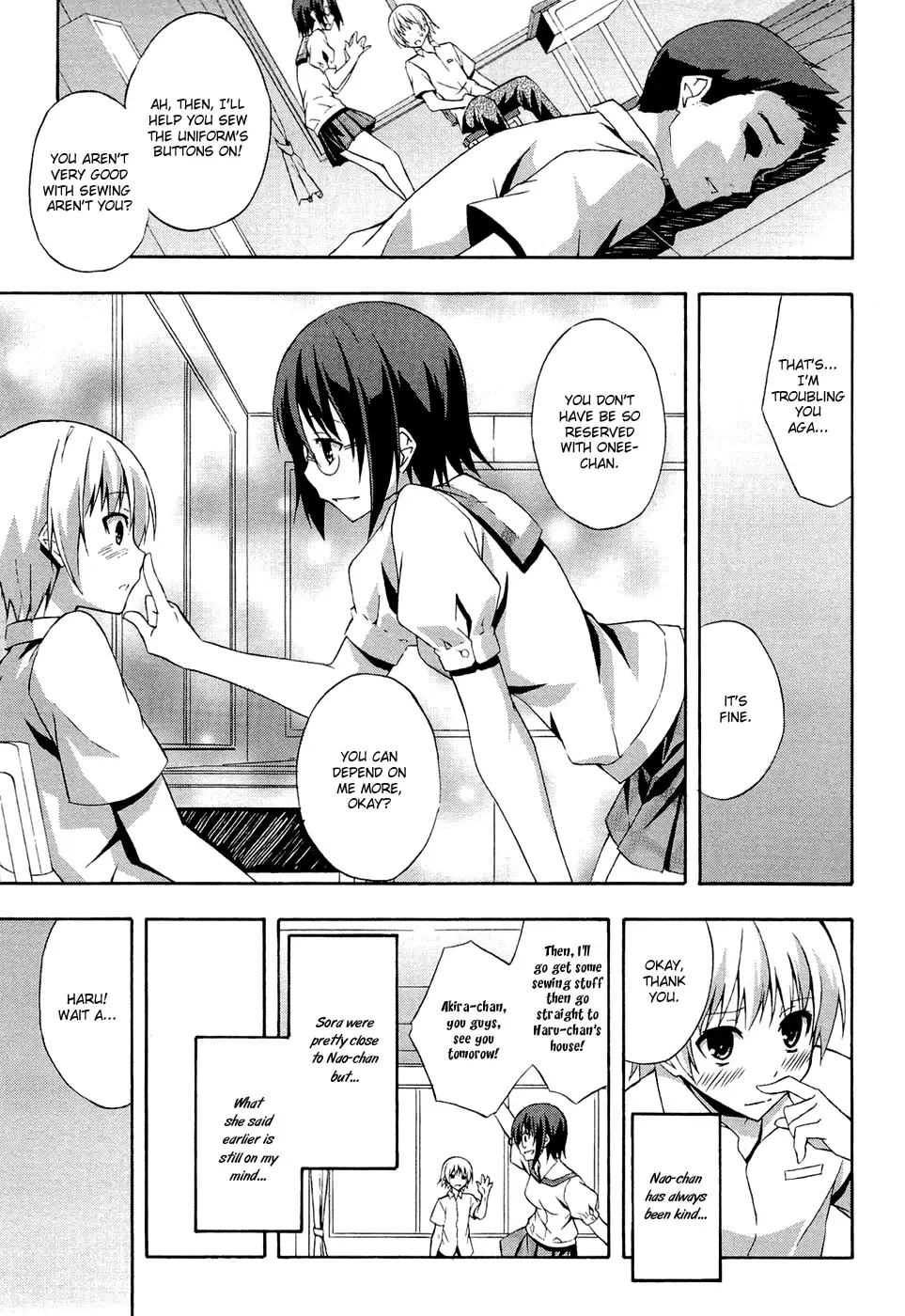 Yosuga no Sora - In Solitude, Where We Are Least Alone. Chapter 1 page 18
