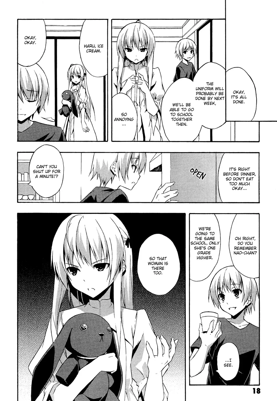 Yosuga no Sora - In Solitude, Where We Are Least Alone. Chapter 1 page 21