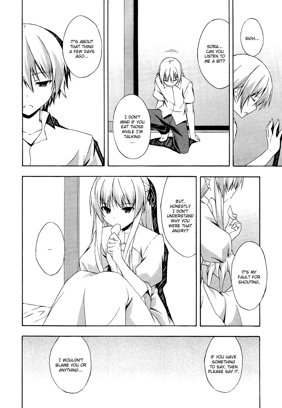 Yosuga no Sora - In Solitude, Where We Are Least Alone. Chapter 2 page 22