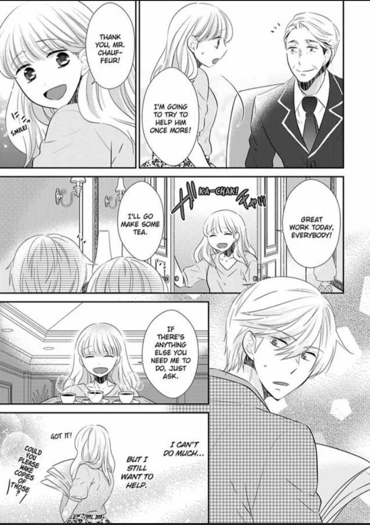 Ore ni Nugasete Hoshii no ka Gouin Shachou to Toraware Keiyaku Chapter 5 page 13