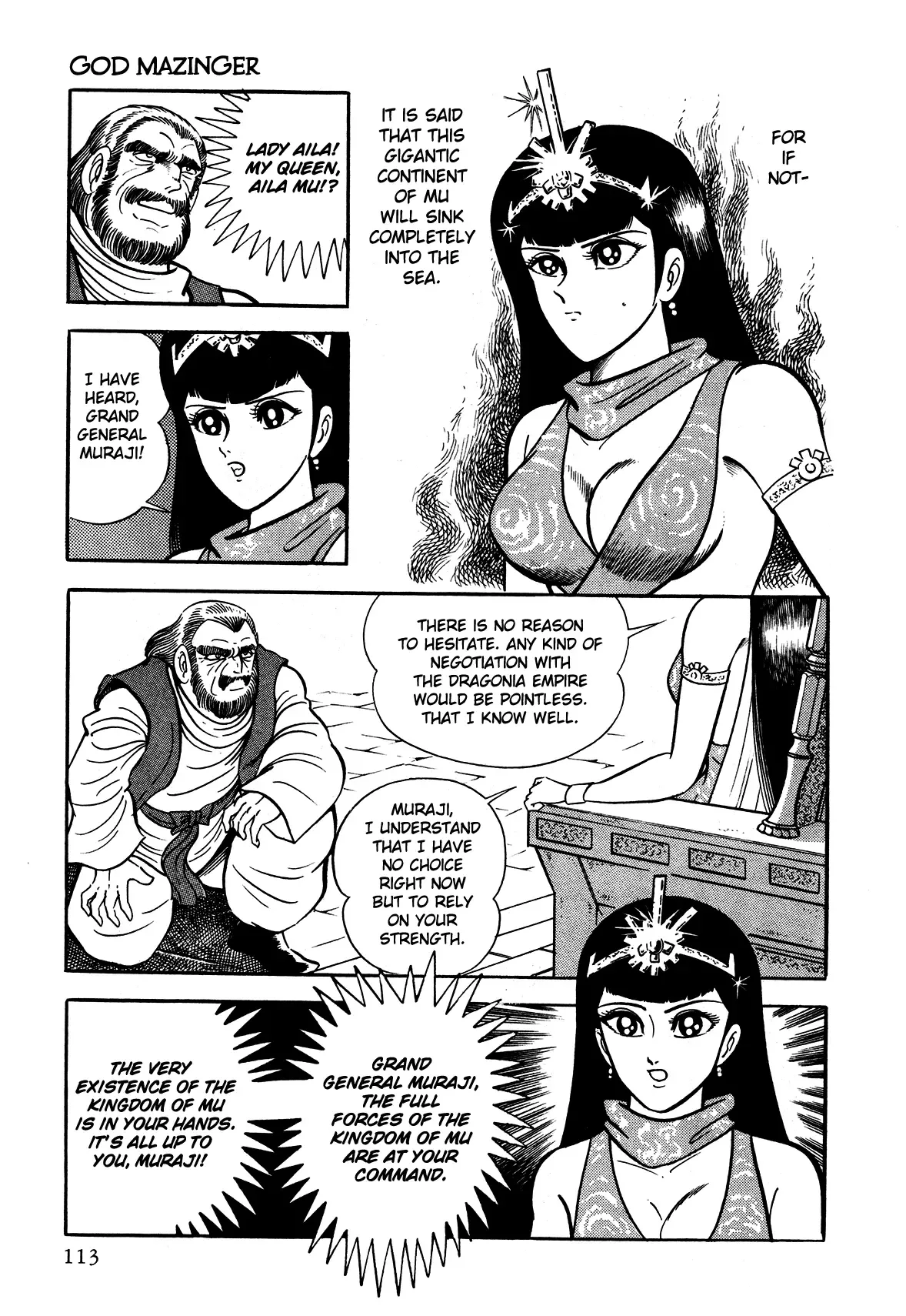 God Mazinger Chapter 3 page 13
