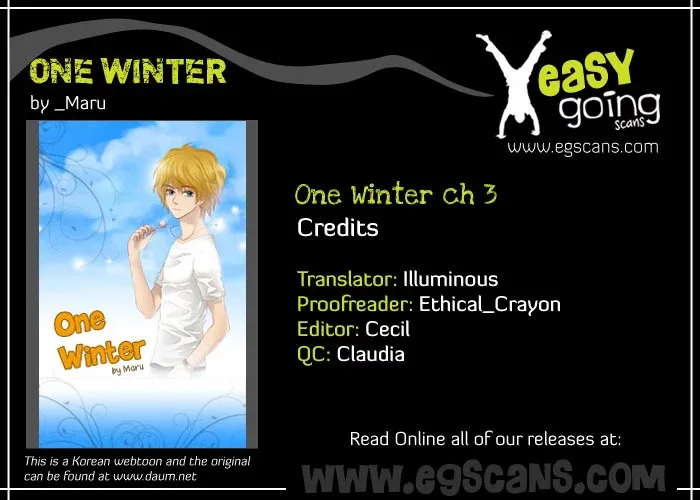 One Winter Chapter 3 page 1