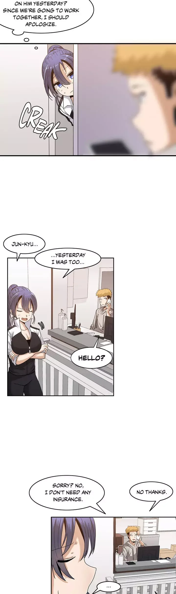 The Girl That Wet the Wall Chapter 2 page 8
