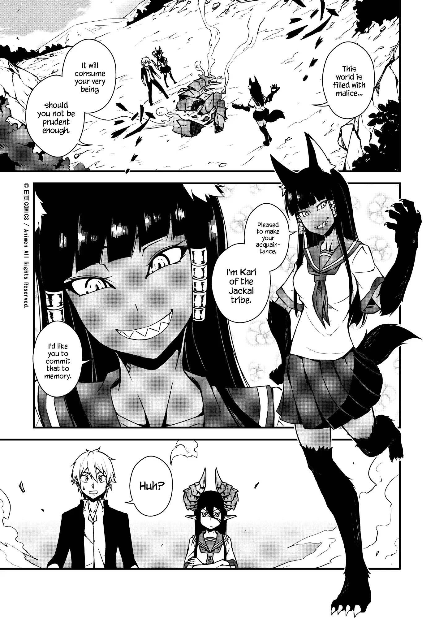 The Girl With Horns Chapter 3 page 5