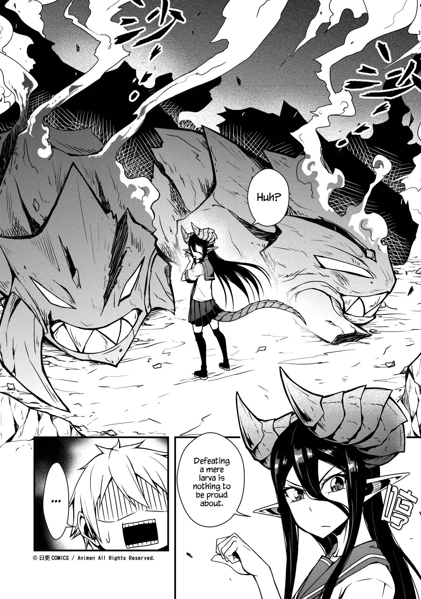 The Girl With Horns Chapter 3 page 2