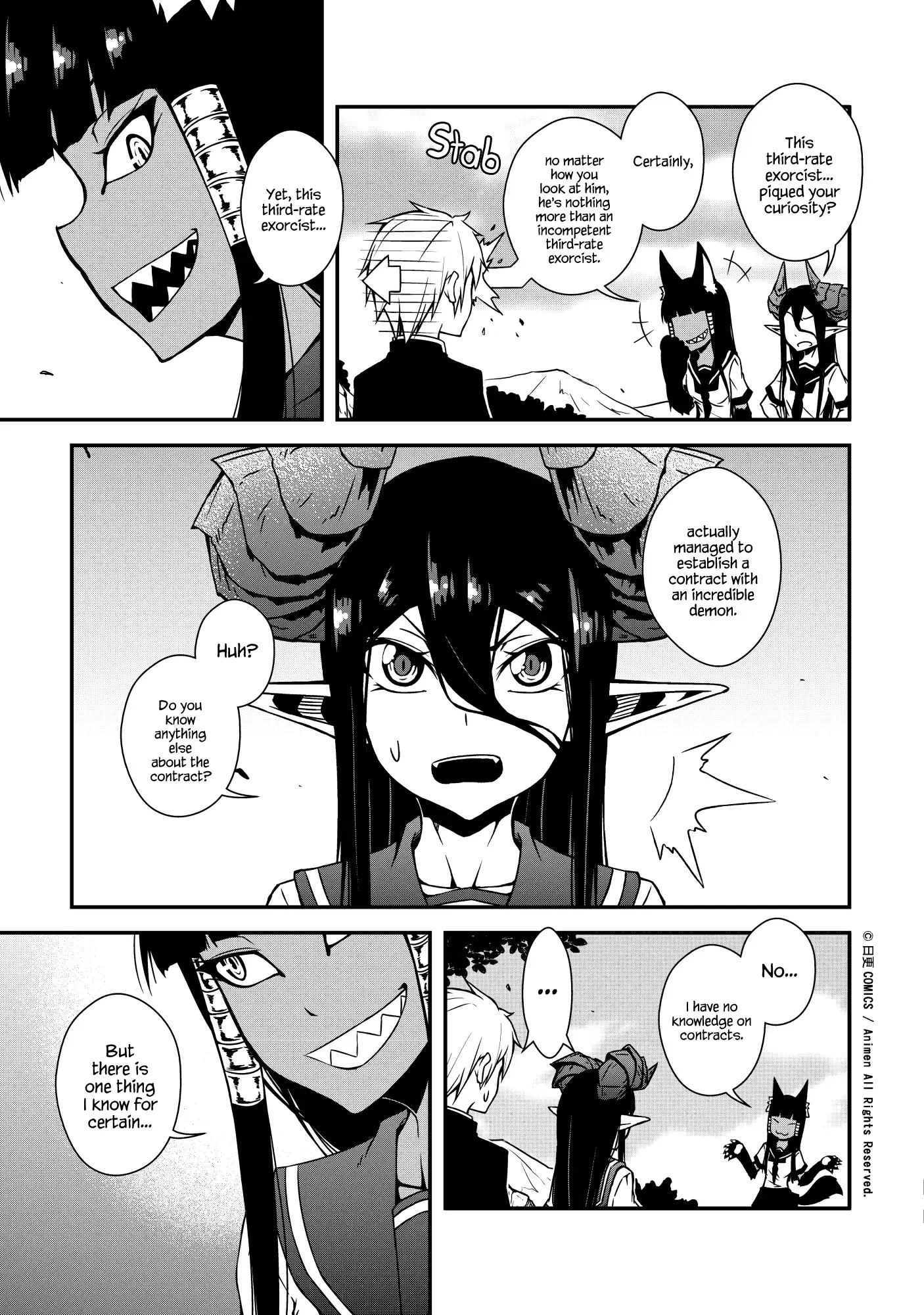 The Girl With Horns Chapter 3 page 9
