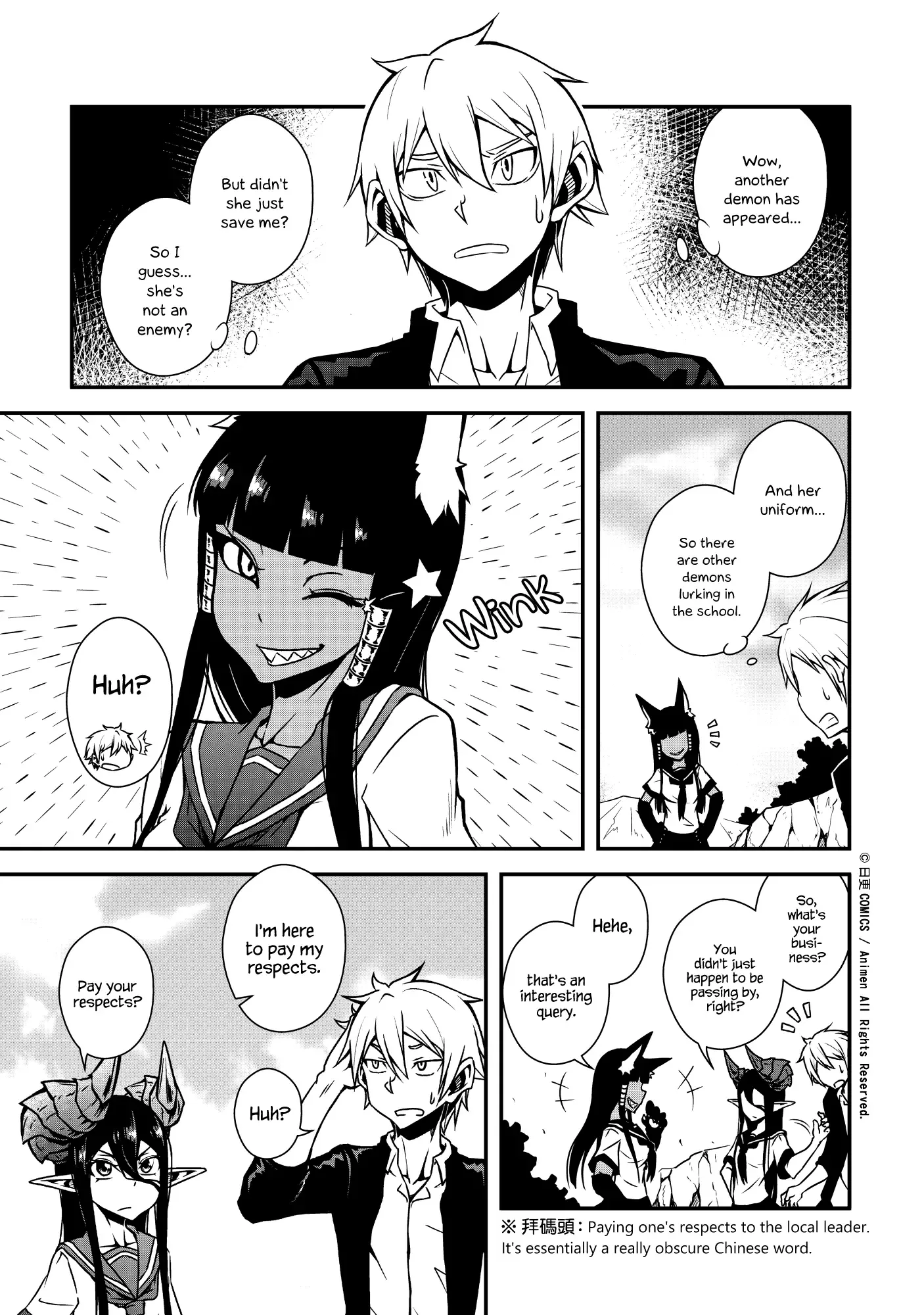 The Girl With Horns Chapter 3 page 7