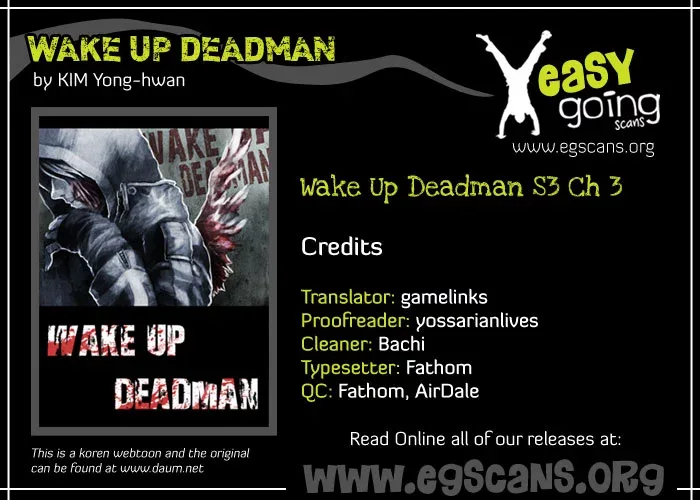 Wake Up Deadman Chapter 3 page 1