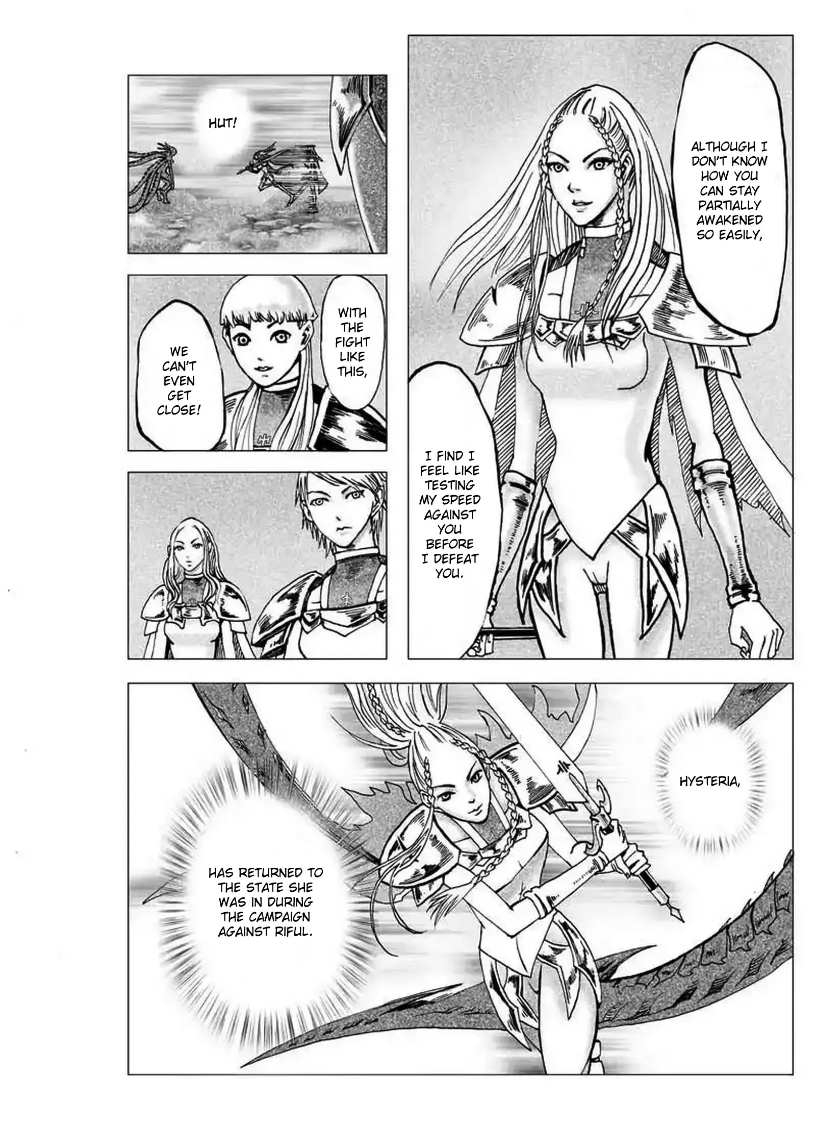 Claymore - The Warrior's Wedge (Doujinshi) Chapter 3 page 11