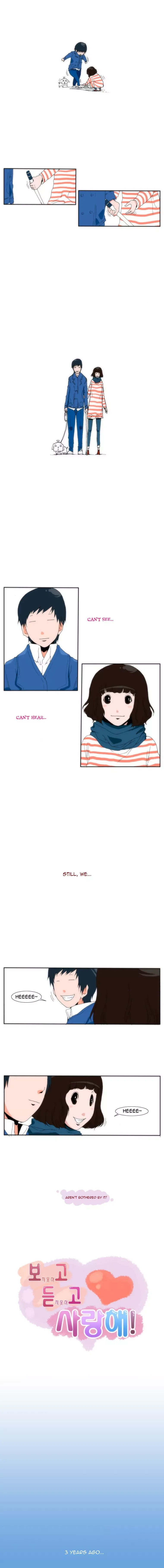 Can't See Can't Hear But Love Chapter 1 page 8