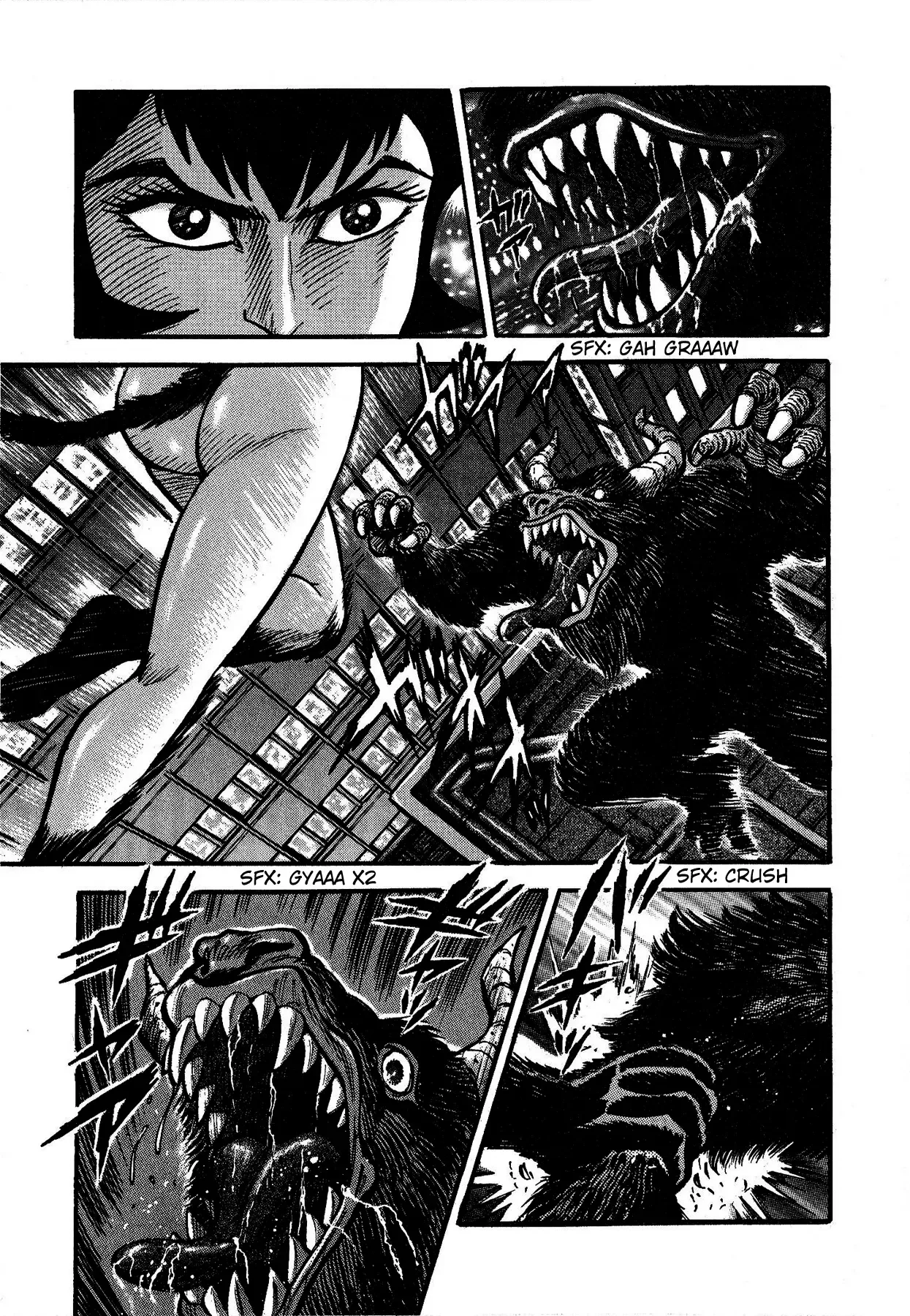 Cutie Honey vs. Devilman Lady Chapter 1 page 8