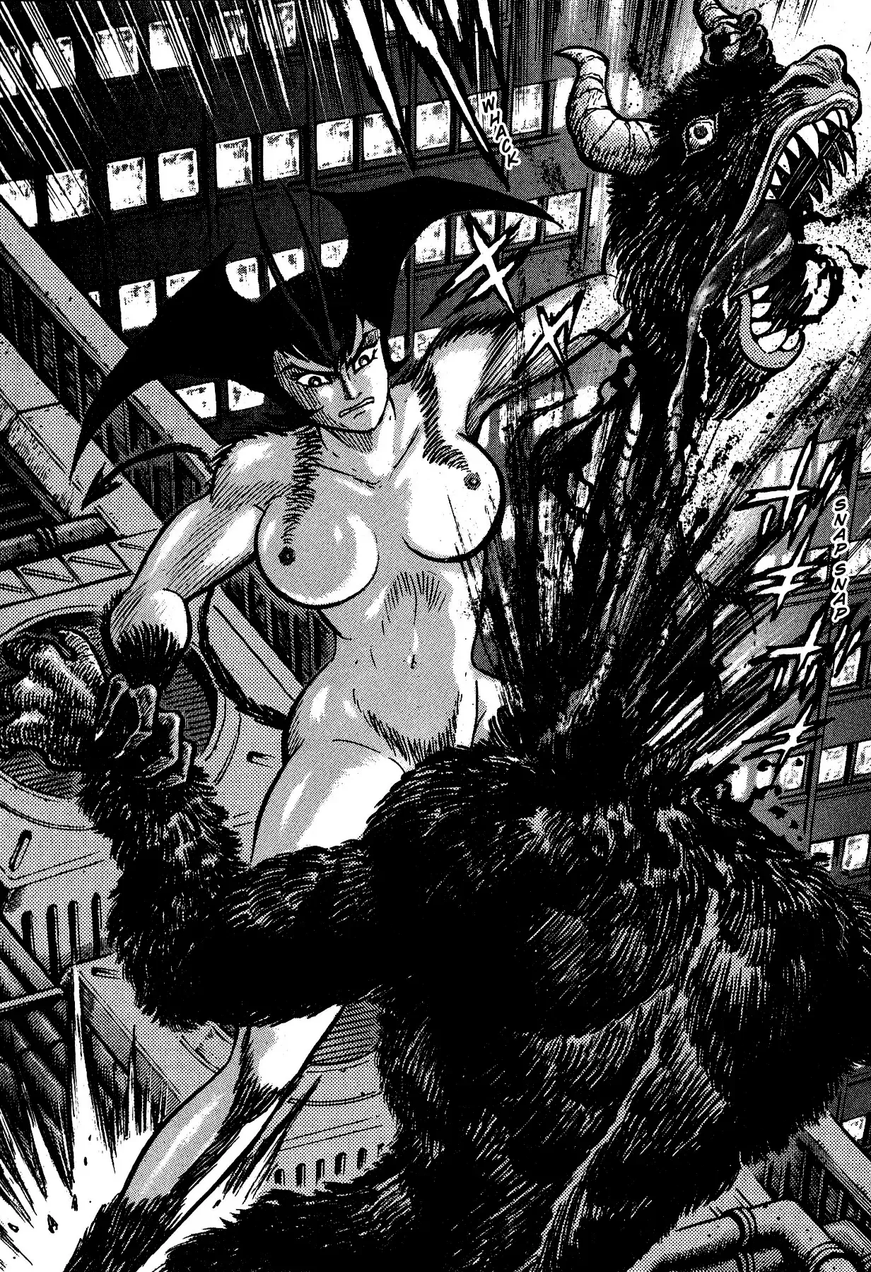 Cutie Honey vs. Devilman Lady Chapter 1 page 10